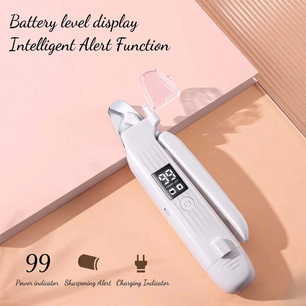 PawGlow™ 2 in 1 Electric Pet Nail Trimmer with LED Lights Pet Nail Grinder Dog Nail Trimmer and Grinder for Small Medium Large Dogs/Cats