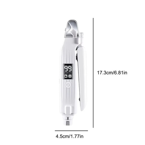 PawGlow™ 2 in 1 Electric Pet Nail Trimmer with LED Lights Pet Nail Grinder Dog Nail Trimmer and Grinder for Small Medium Large Dogs/Cats