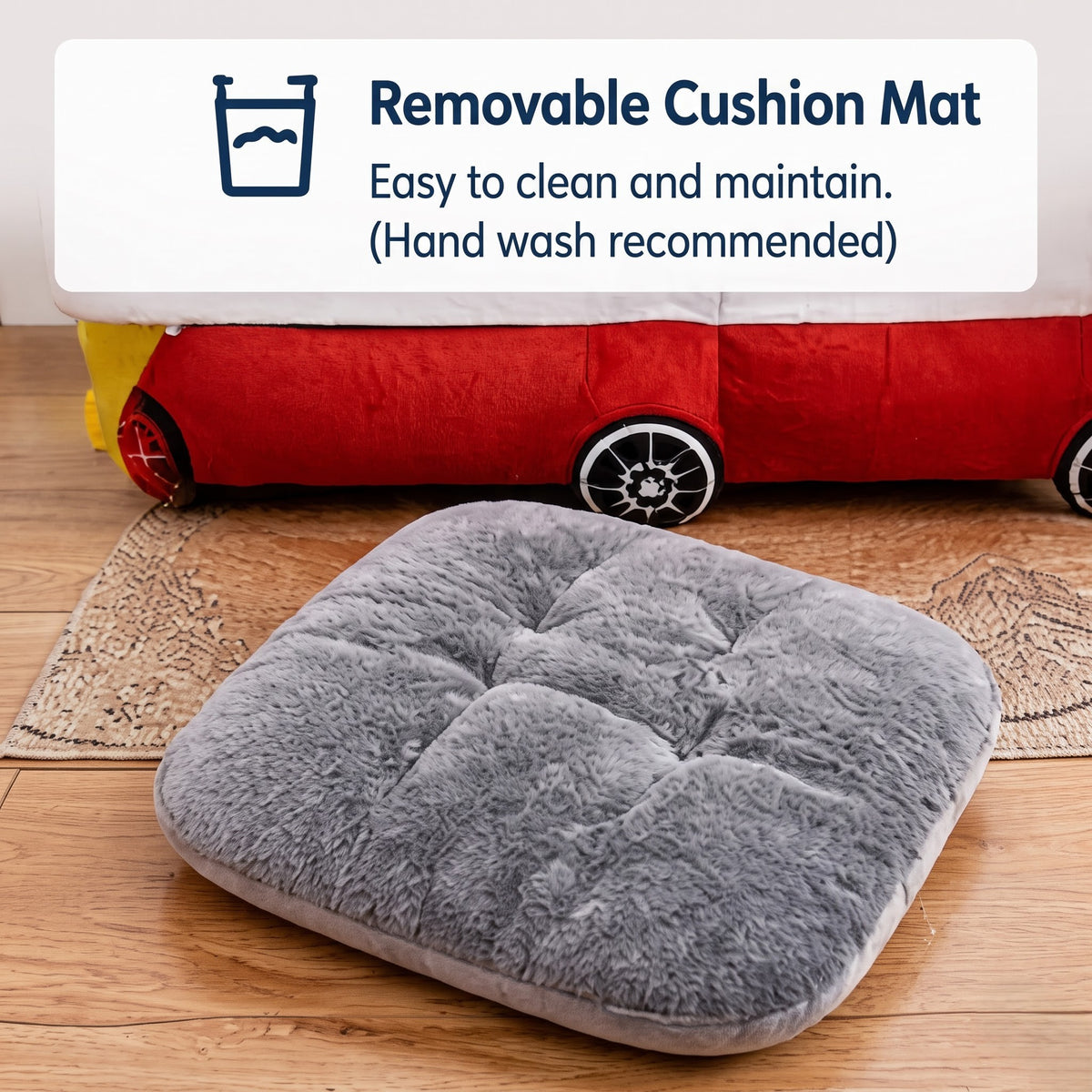 Cruiser Cozy™ Car-Shaped Pet Bed – Ultra-Soft Plush Sofa Bed for Dogs & Cats